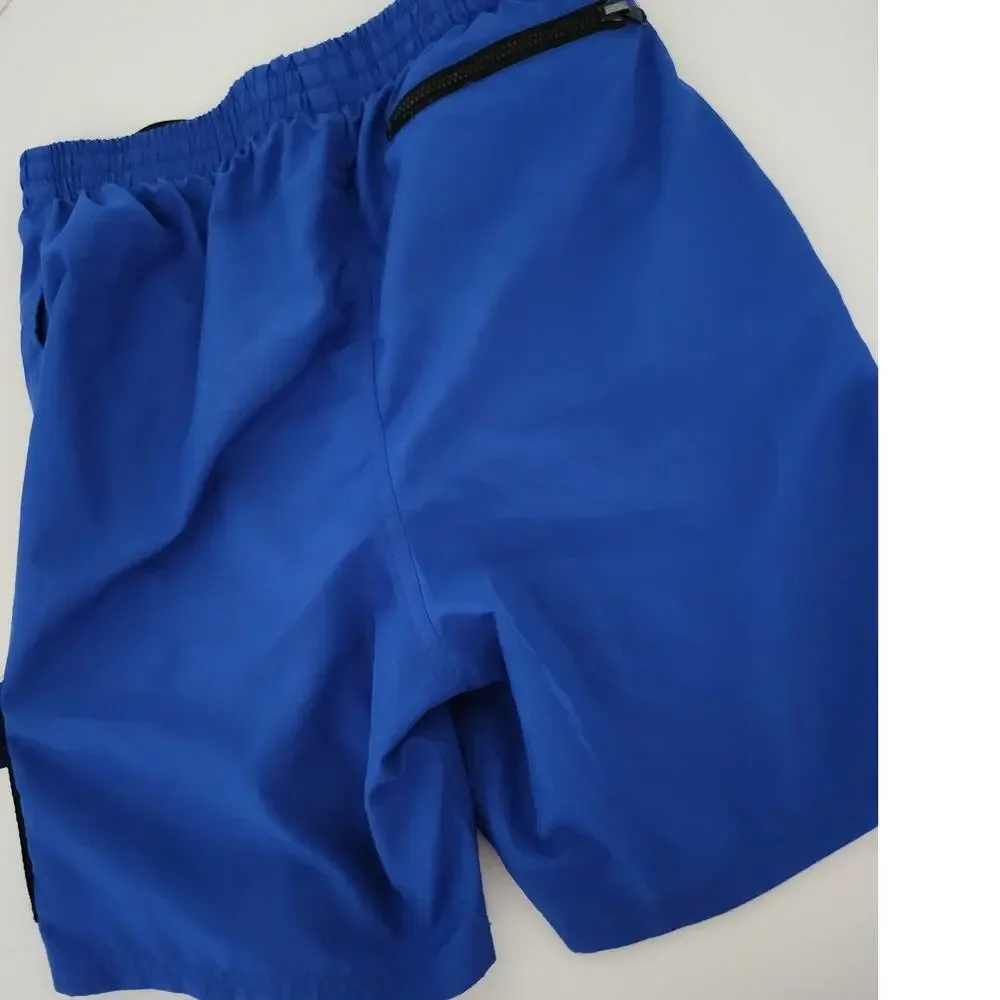XL Nike blue swim trunks